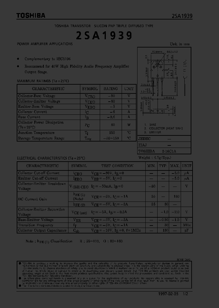 2SA1939_152795.PDF Datasheet