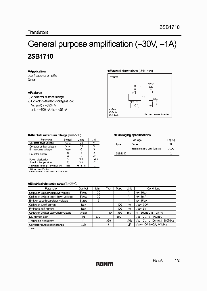 2SB17101_724688.PDF Datasheet
