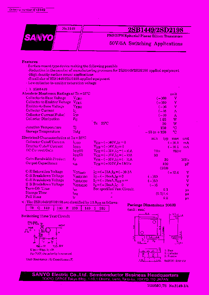 2SD2198_605086.PDF Datasheet