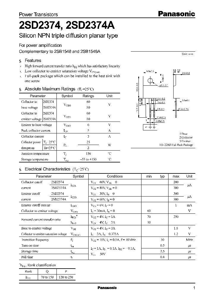 2SD2374_359342.PDF Datasheet