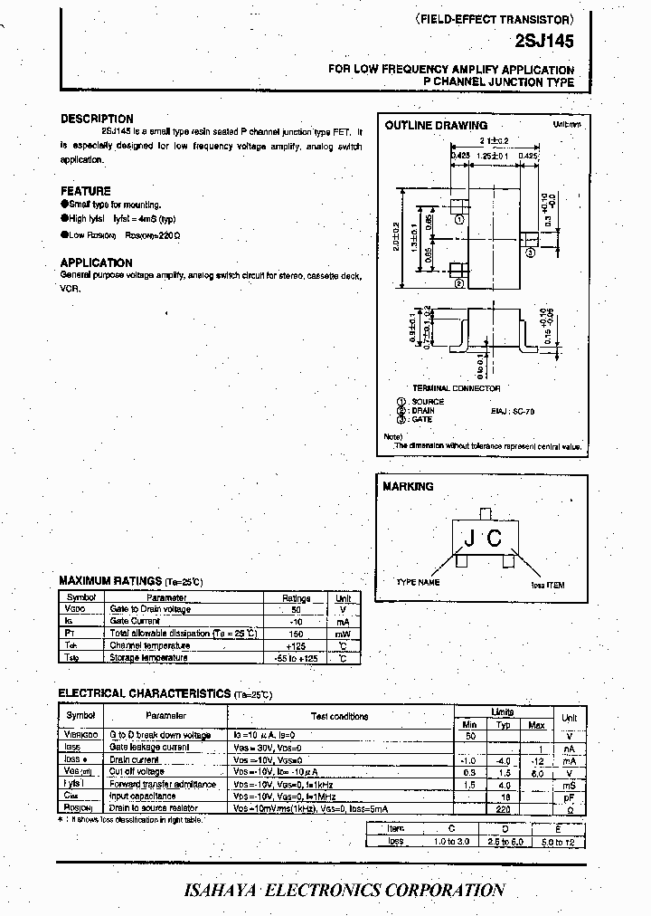 2SJ145_769749.PDF Datasheet