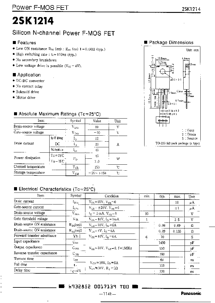 2SK1214_770144.PDF Datasheet