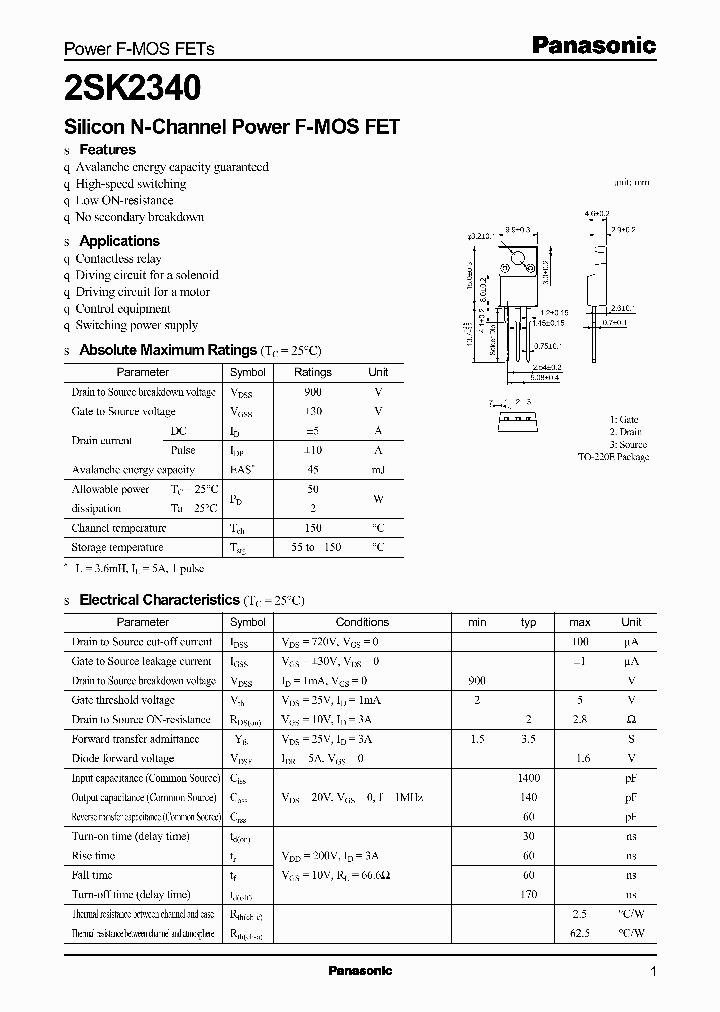 2SK2340_769830.PDF Datasheet