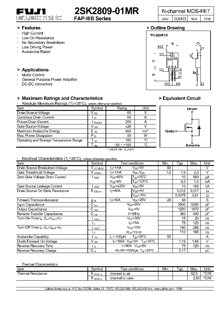 2SK2809_178230.PDF Datasheet
