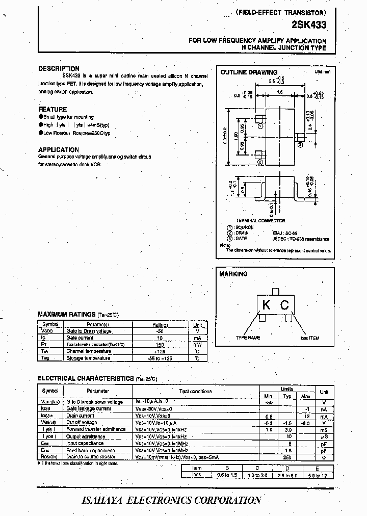 2SK433_371284.PDF Datasheet