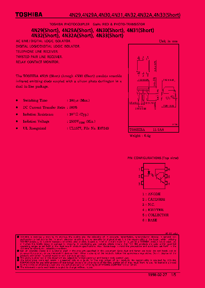 4N29A_676847.PDF Datasheet
