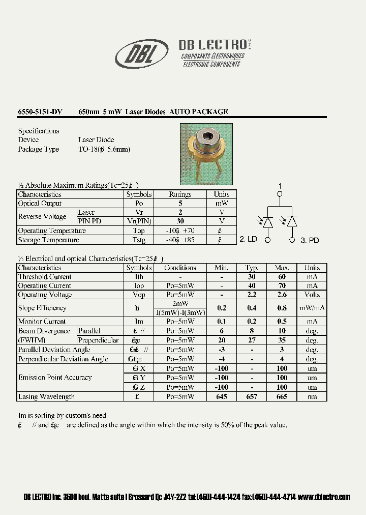 6550-5151-DV_616775.PDF Datasheet