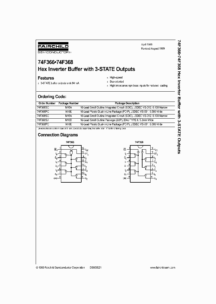 74F368PC_774288.PDF Datasheet