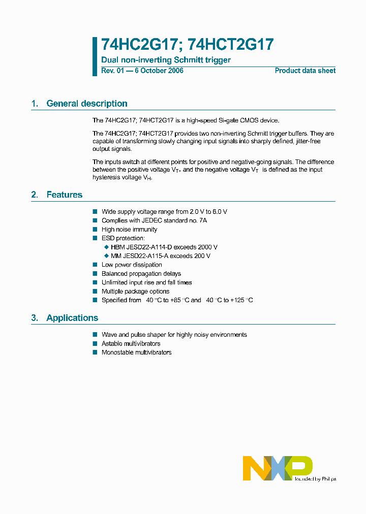 74HC2G17GV_710863.PDF Datasheet