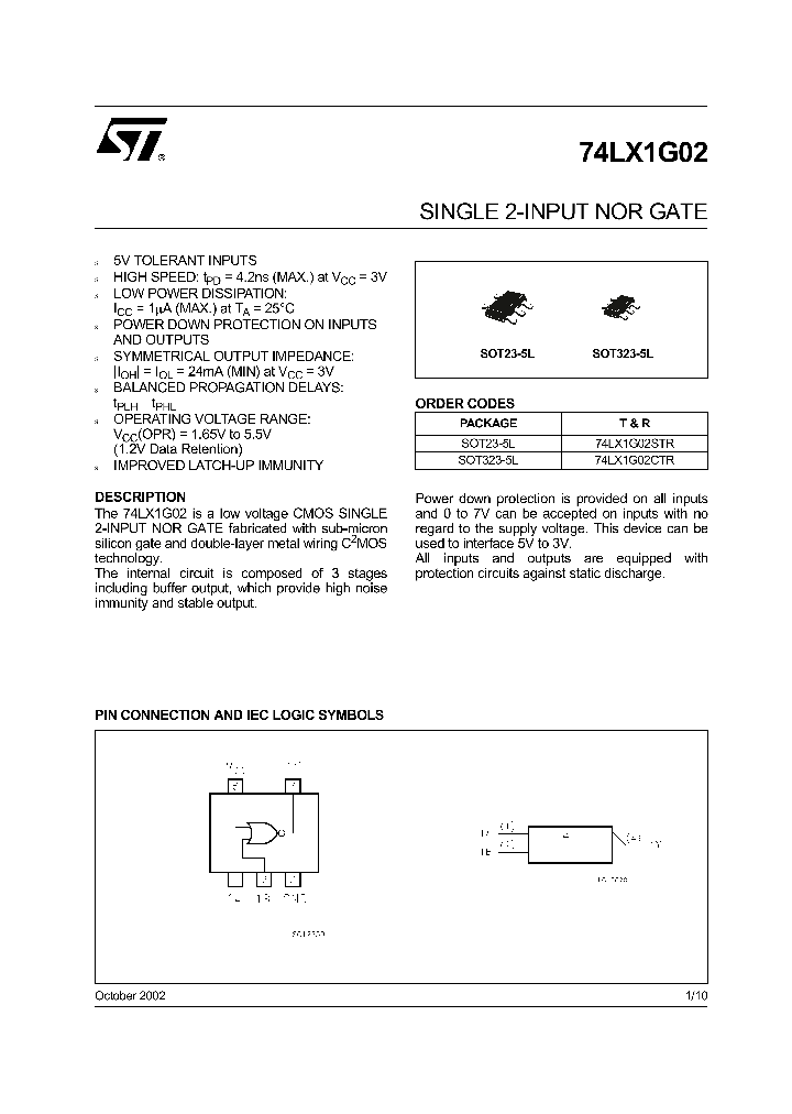 74LX1G02_589084.PDF Datasheet