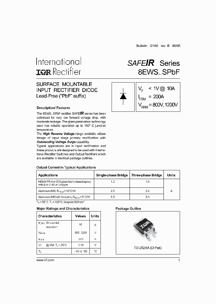 8EWS08SPBF_728683.PDF Datasheet