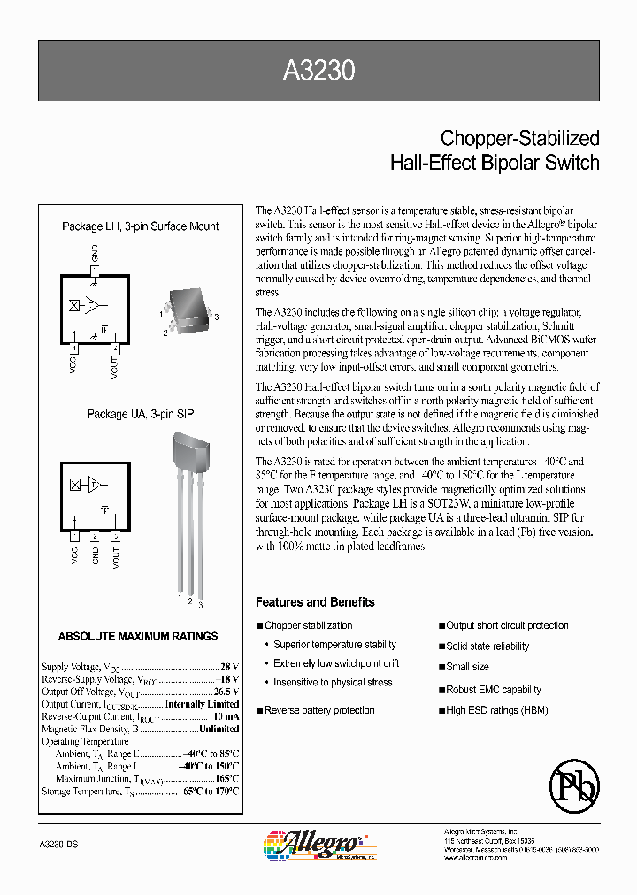A3230_593405.PDF Datasheet