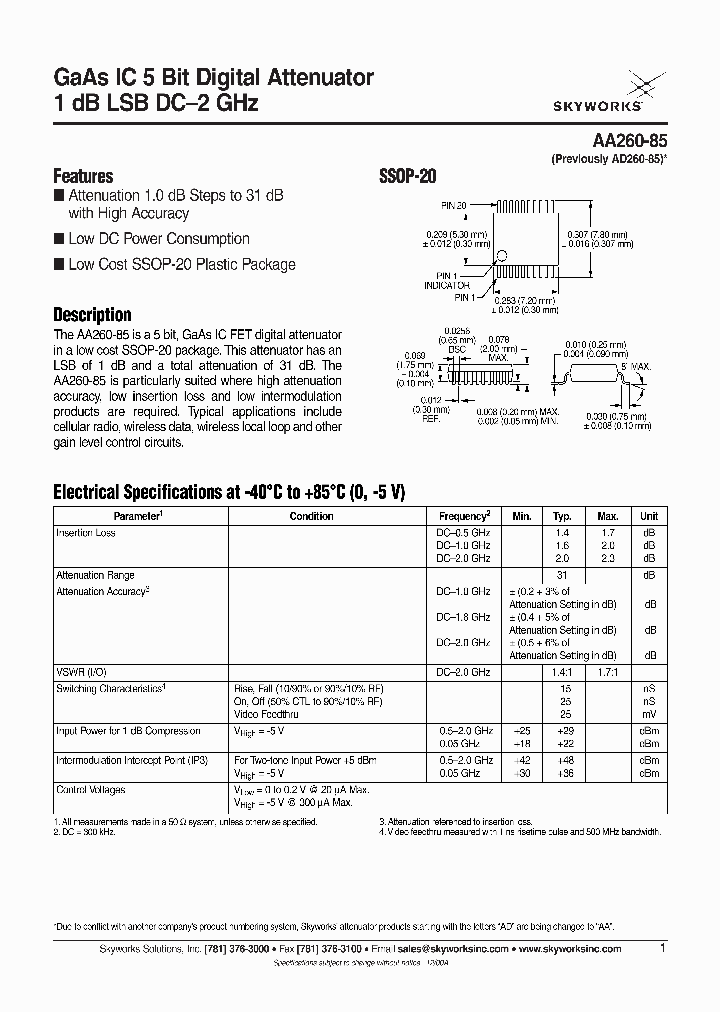 AA260-85_773535.PDF Datasheet