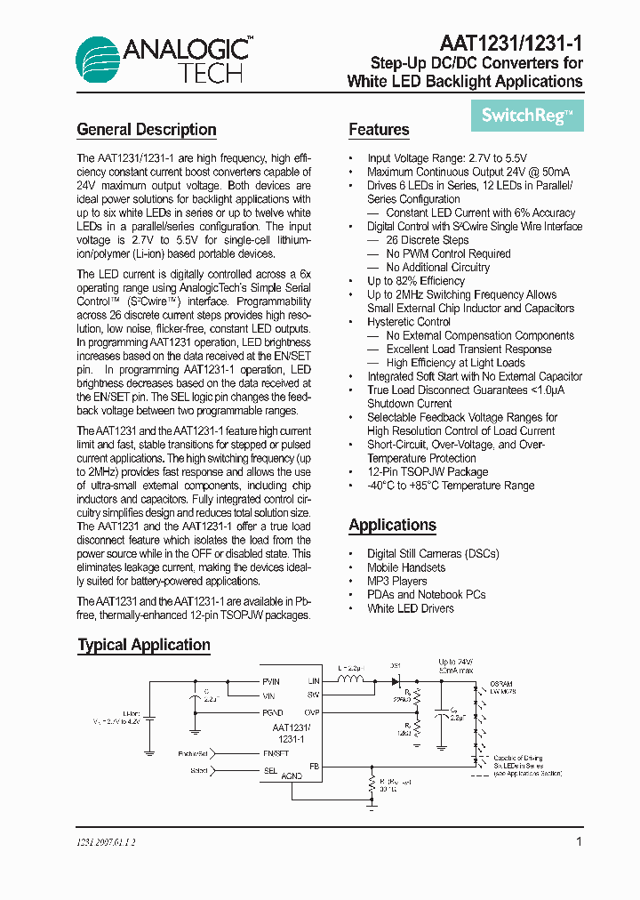 AAT1231ITP-T1_733098.PDF Datasheet