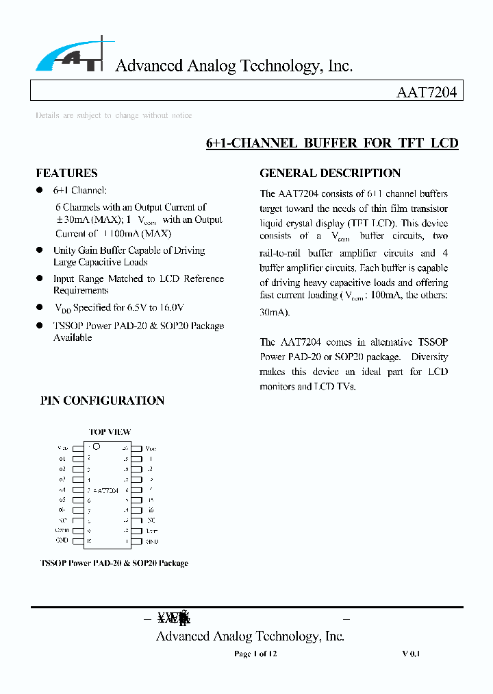 AAT7204-S8_607147.PDF Datasheet