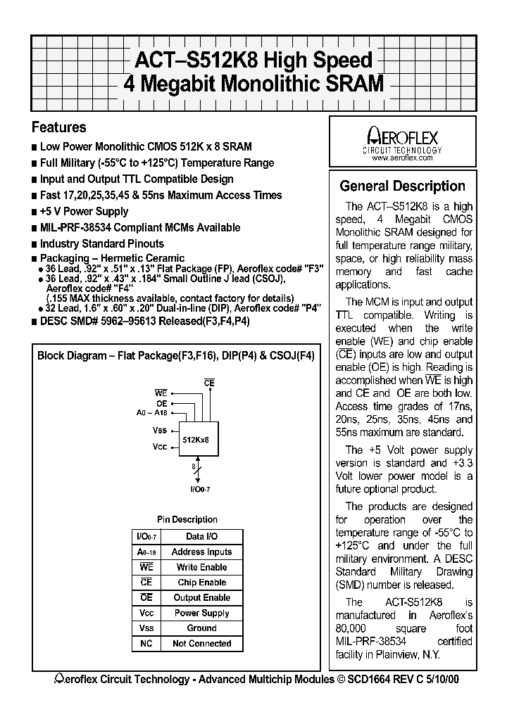 ACTS512K8_64610.PDF Datasheet