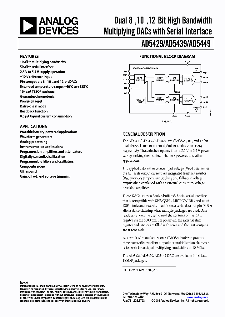 AD5439YRU-REEL_601338.PDF Datasheet