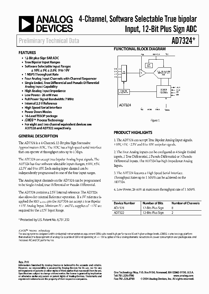AD7324_707768.PDF Datasheet