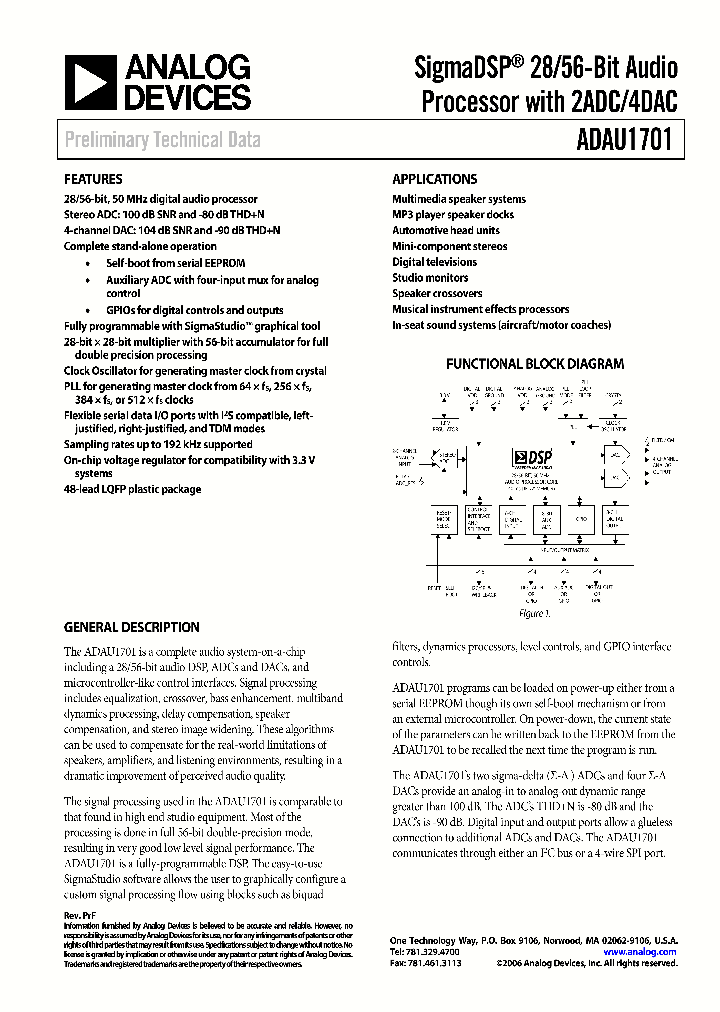 EVAL-ADAU1701EB_572709.PDF Datasheet