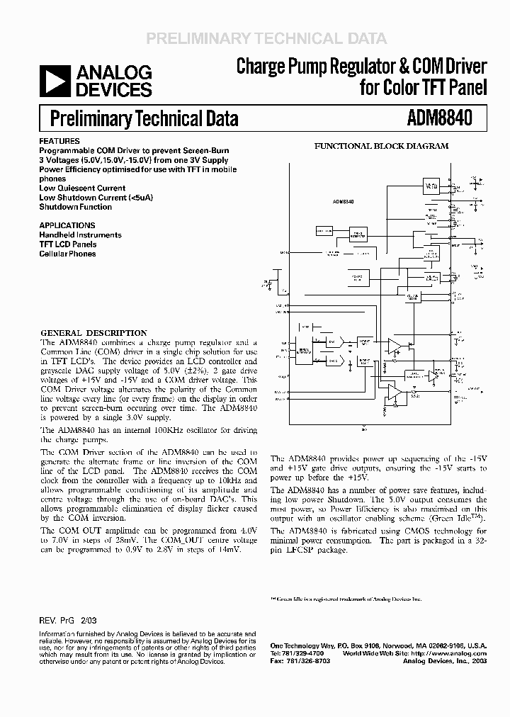 ADM8840_699726.PDF Datasheet