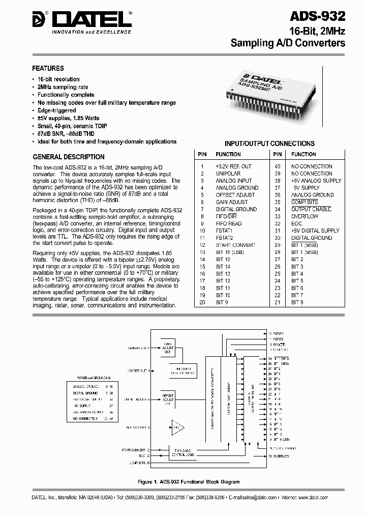ADS-932_631070.PDF Datasheet