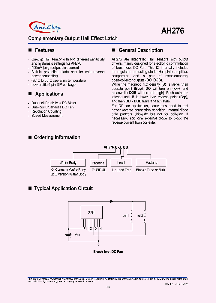 AH276_567902.PDF Datasheet