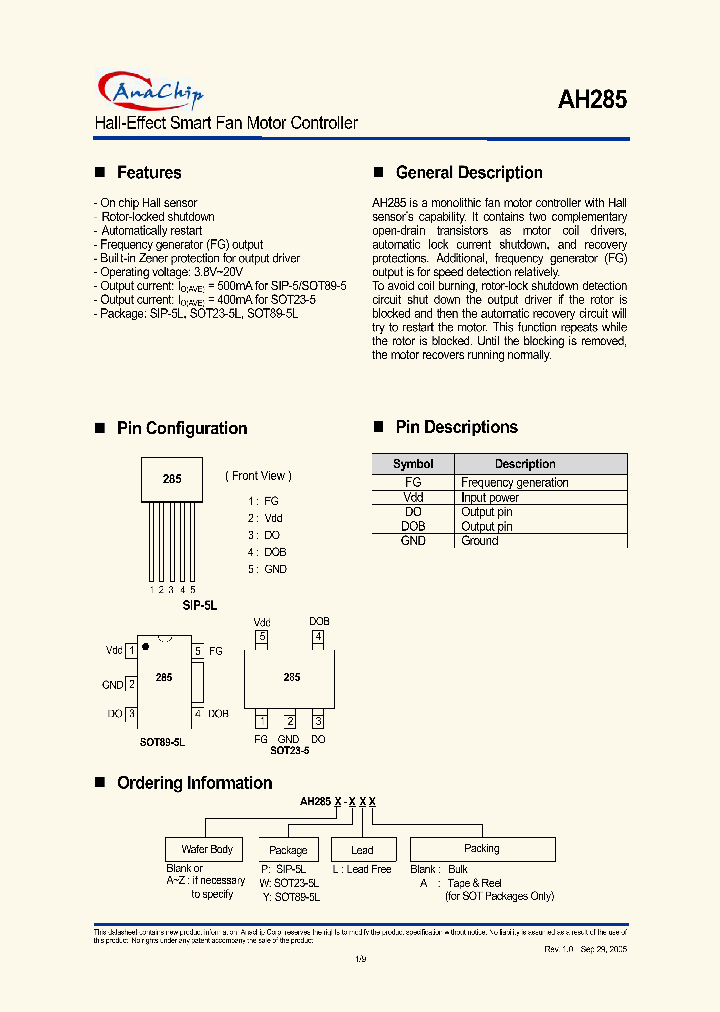 AH285-WLA_736397.PDF Datasheet