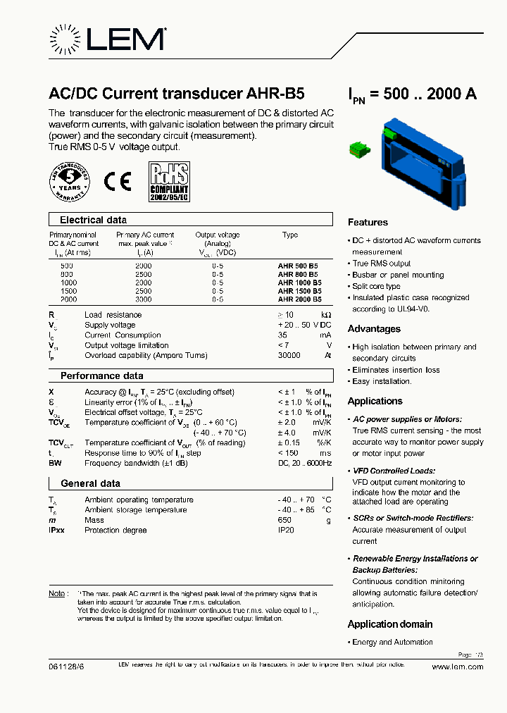 AHR1000B5_704162.PDF Datasheet