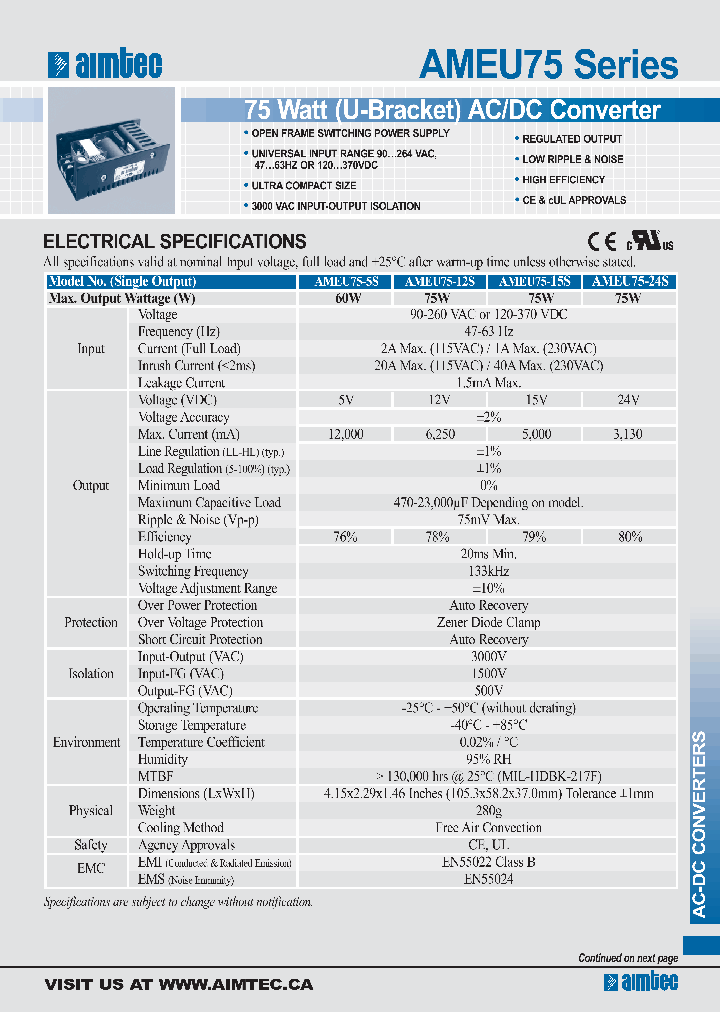AMEU75-5S_692424.PDF Datasheet