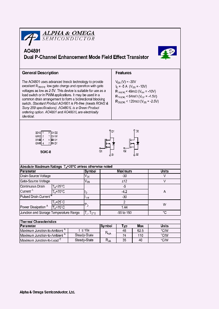 AO4801L_602764.PDF Datasheet
