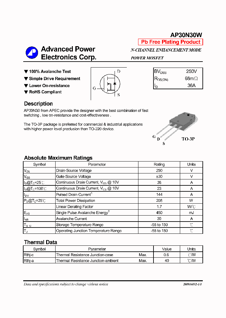 AP30N30W_641872.PDF Datasheet