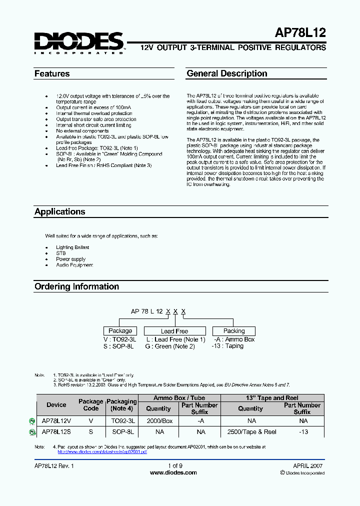 AP78L12S_736179.PDF Datasheet