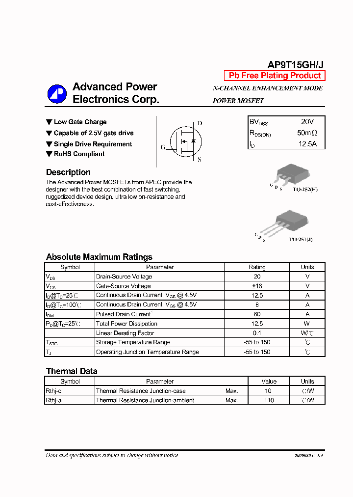 AP9T15GH_641924.PDF Datasheet