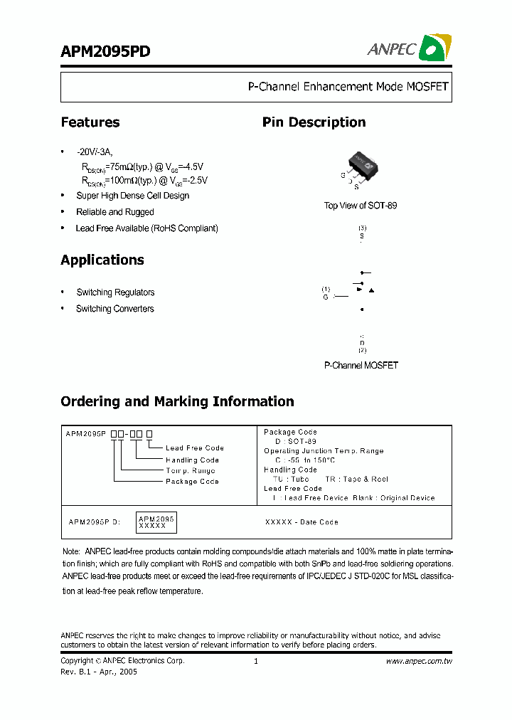 APM2095PD_642395.PDF Datasheet