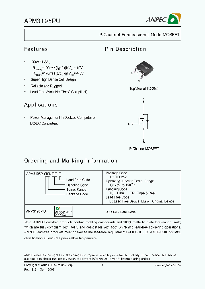 APM3195PU_583858.PDF Datasheet