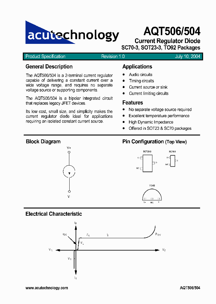 AQT506_447450.PDF Datasheet