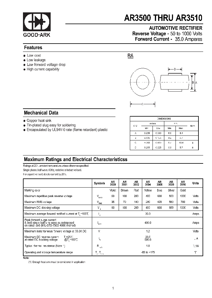 AR3500_618030.PDF Datasheet