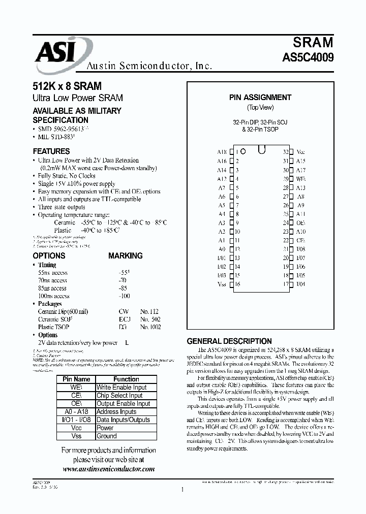 AS5C4009CW-100H_626339.PDF Datasheet