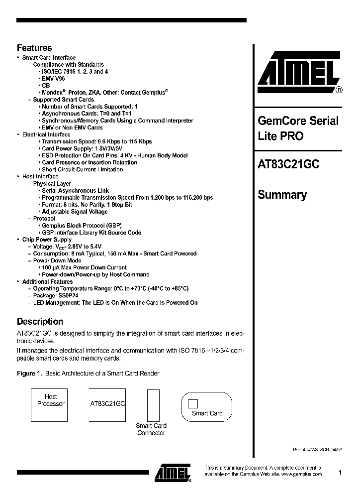AT83C21GC_614600.PDF Datasheet