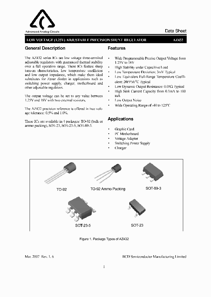AZ432ARTR_747642.PDF Datasheet