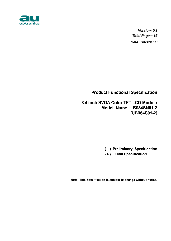 B084SN01-2_698272.PDF Datasheet