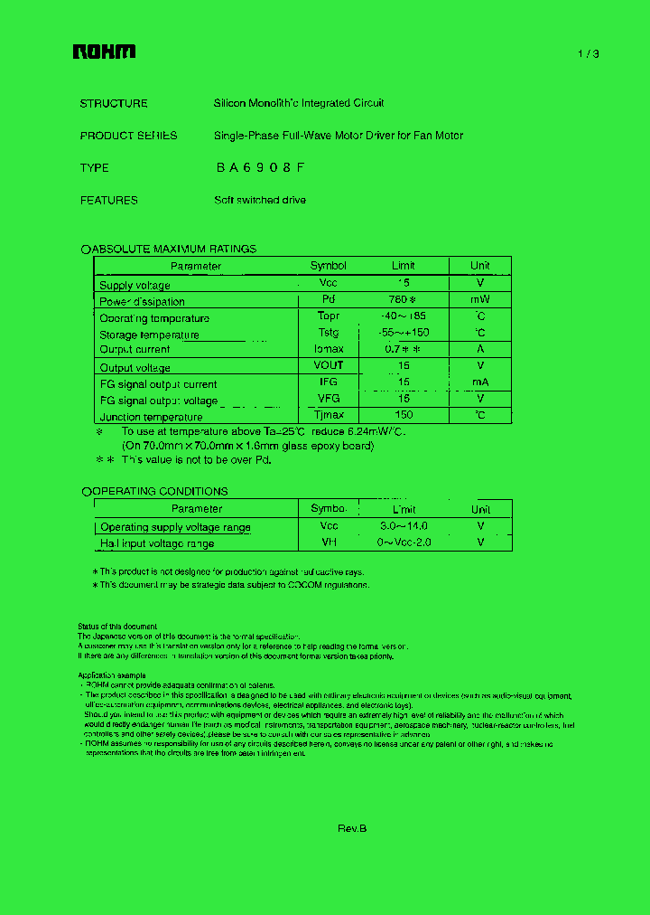 BA6908F1_805232.PDF Datasheet