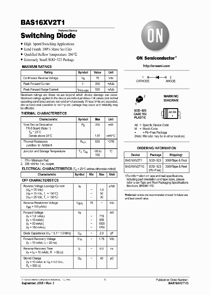BAS16XV2T1G_704855.PDF Datasheet