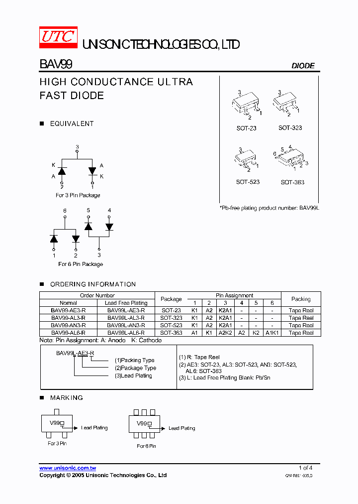 BAV99_604152.PDF Datasheet