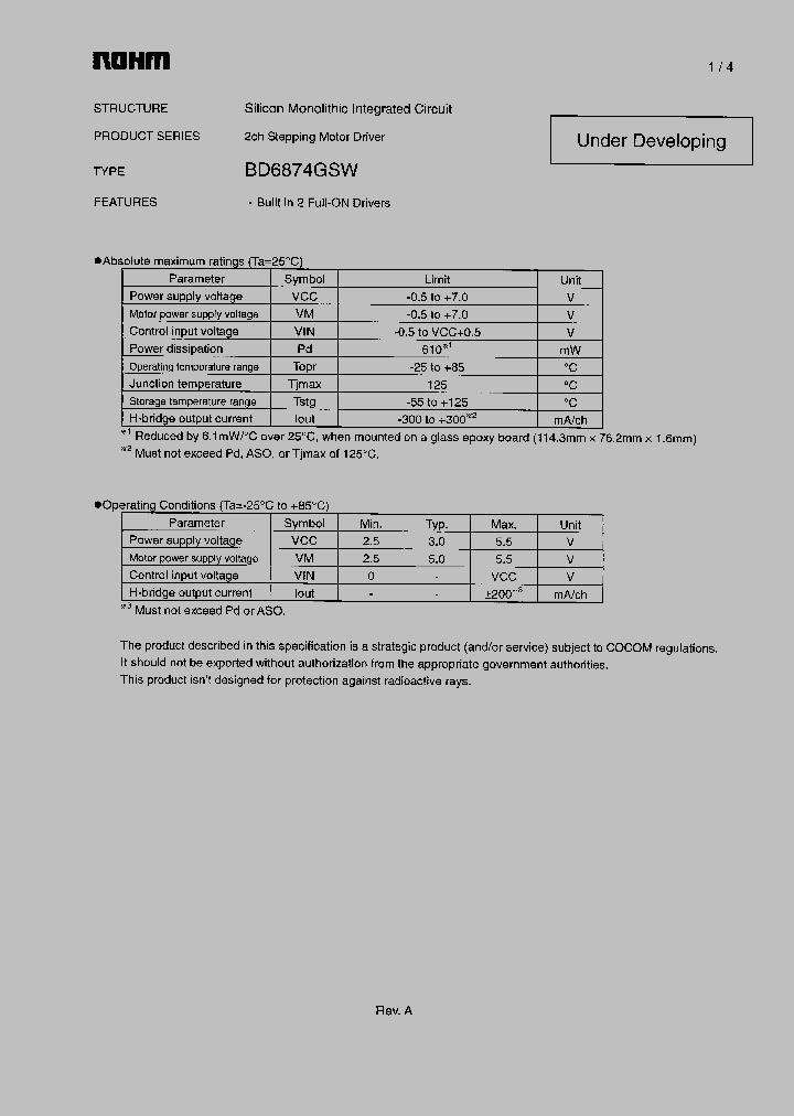 BD6874GSW_778423.PDF Datasheet