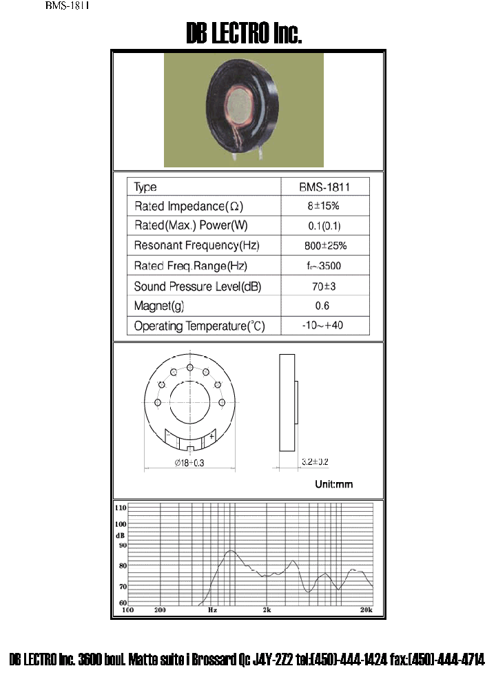 BMS-1811_622452.PDF Datasheet