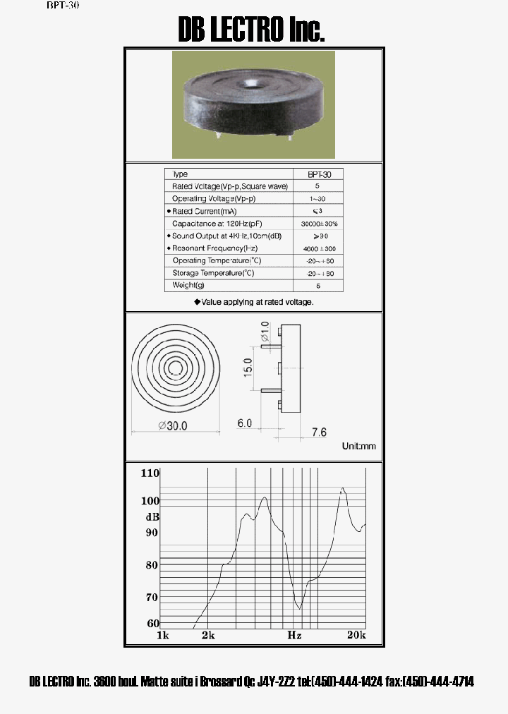BPT-30_622746.PDF Datasheet