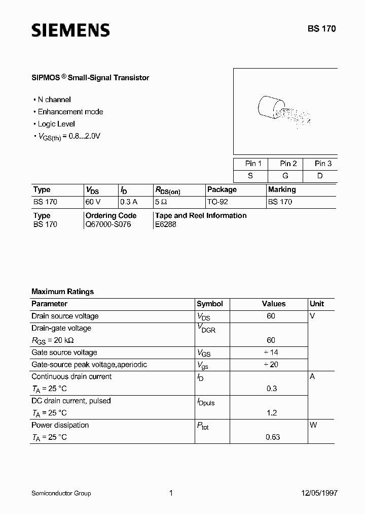 BS170_723135.PDF Datasheet