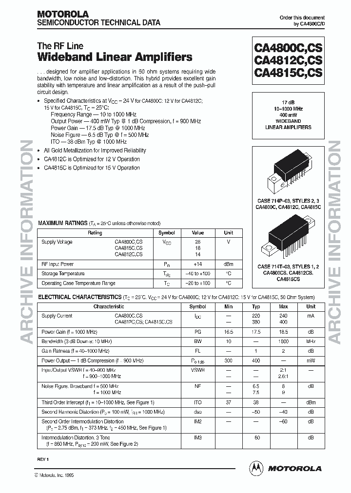 CA4815CS_589710.PDF Datasheet