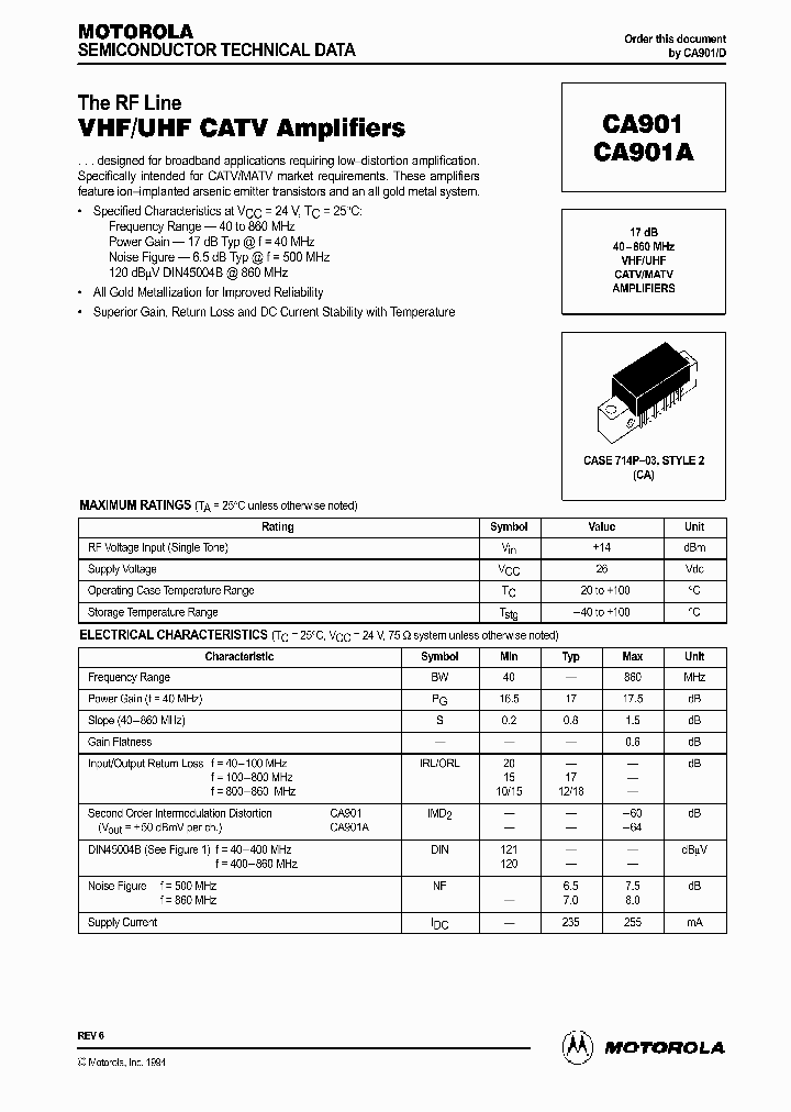 CA901_605092.PDF Datasheet